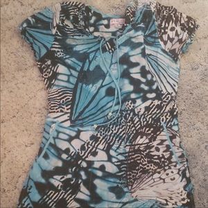 Koi scrub top